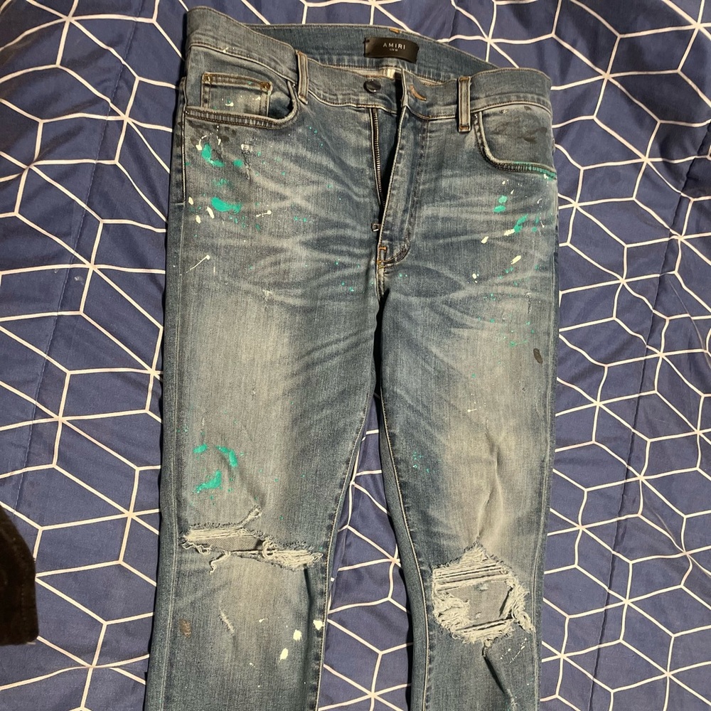 MENS AMIRI JEANS SIZE 36 - Picture 1 of 2
